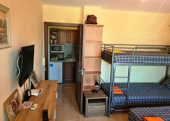 под наем на първа линия море アパート *